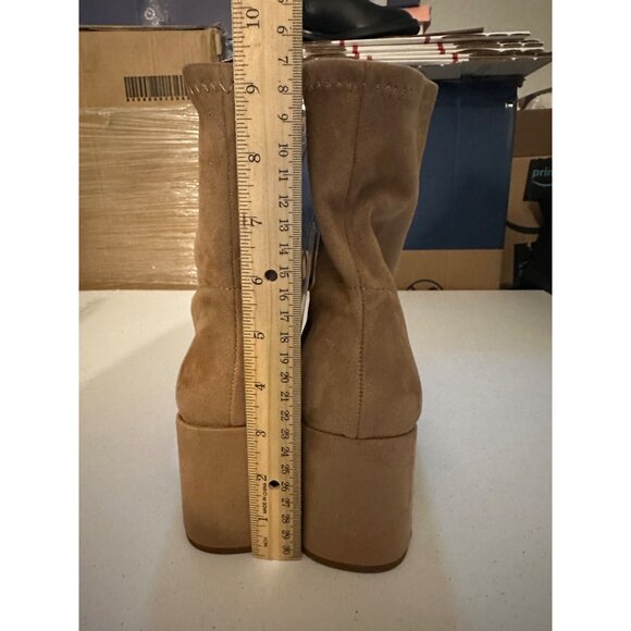 A New Day Women’s Pippa Stretch Ankle Boots Taupe Brown size 11 NWT - Picture 5 of 7